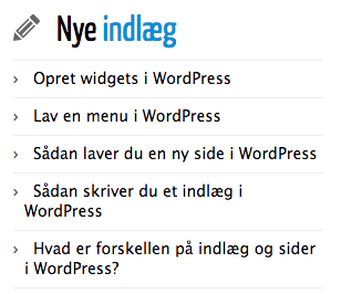 Nye-indlæg