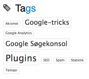 Tags